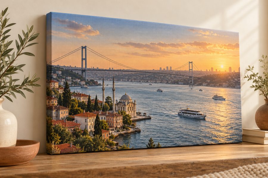 Canvas baskı için temsili görsel örnek