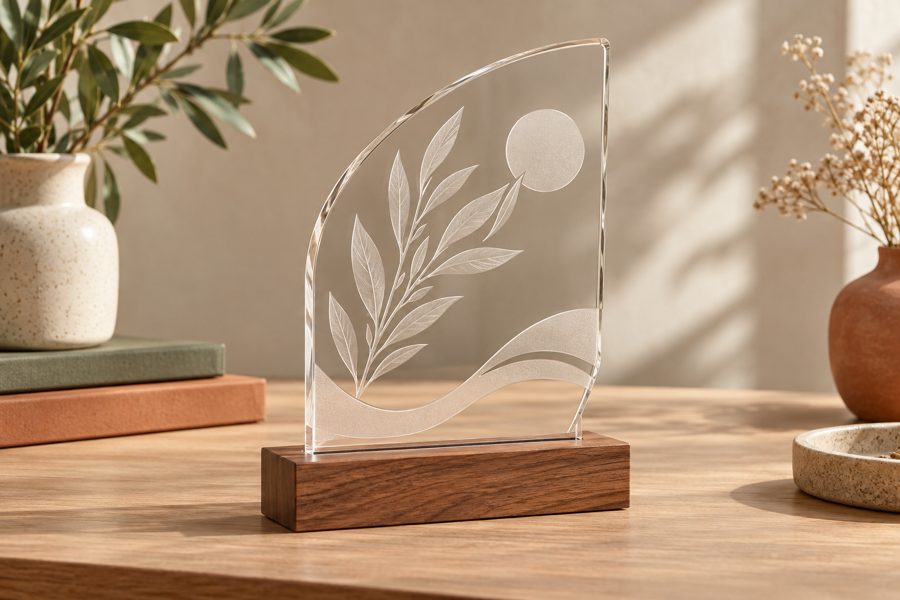 Plaket baskı için temsili görsel örnek
